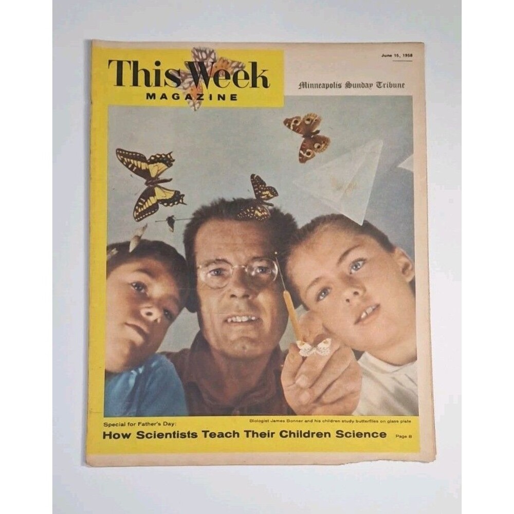 This Week Magazine Minneapolis Sunday Tribune 6/15/58 Brigitte Mijanou Bardot
